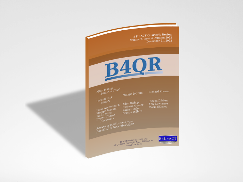 B4QR Volume 2, Issue 4 Out Now