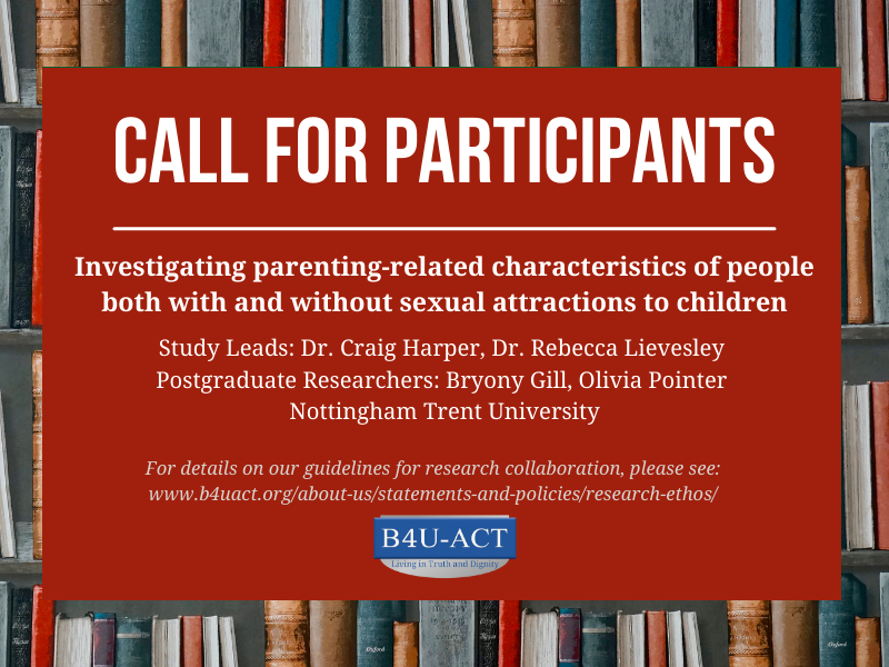 MAPs Who Are Parents Wanted for New Study